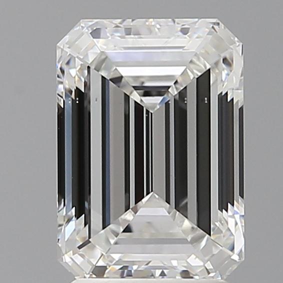 2.55 ct. emerald Lab Grown Diamond front image
