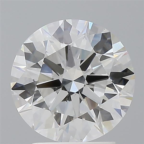 2.55 ct. round Lab Grown Diamond front image