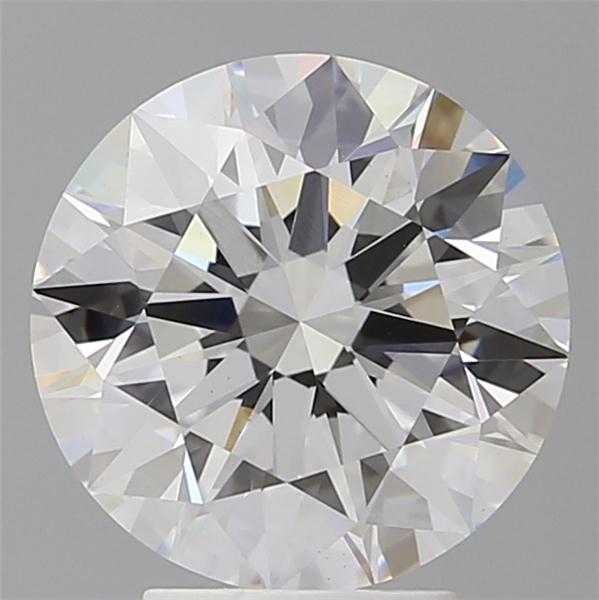 4.10 ct. round Lab Grown Diamond front image