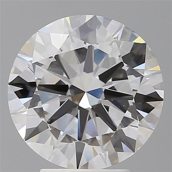 4.06 ct. round Lab Grown Diamond front image