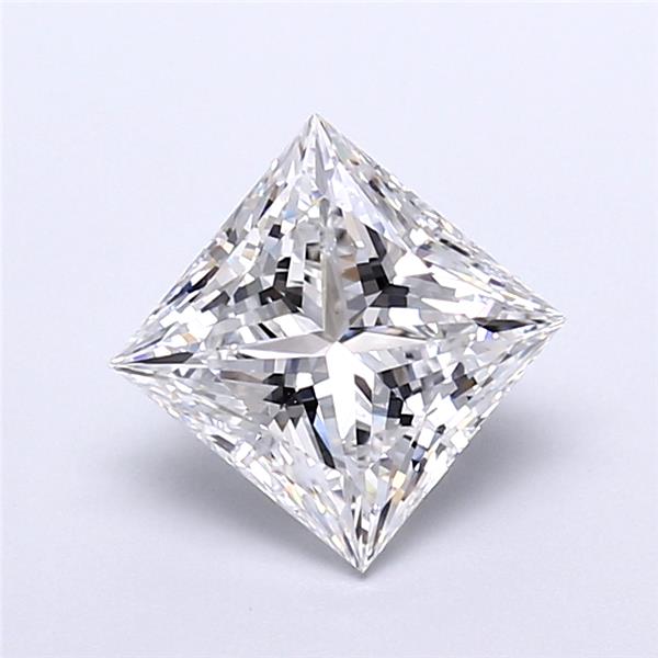 5.04 ct. princess Lab Grown Diamond front image