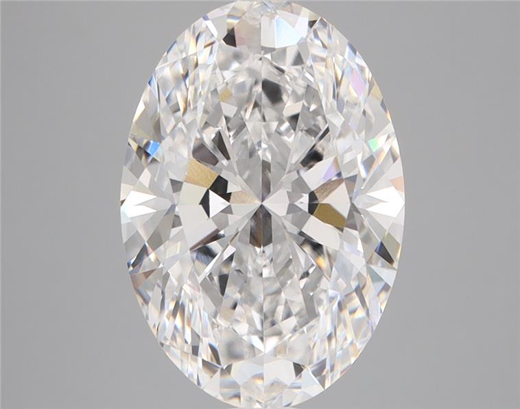 4.05 ct. oval Lab Grown Diamond front image