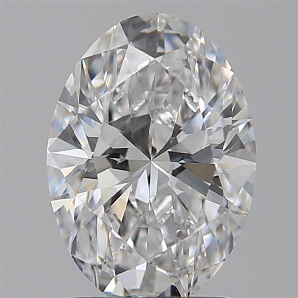 1.56 ct. oval Lab Grown Diamond front image