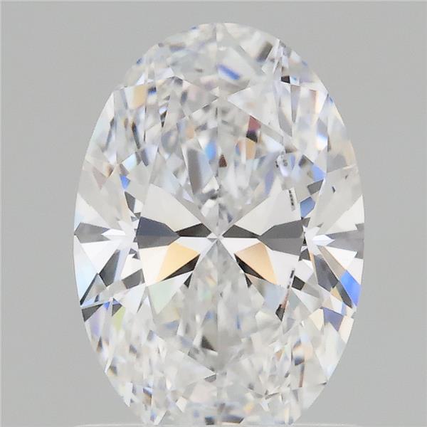1.05 ct. oval Lab Grown Diamond front image