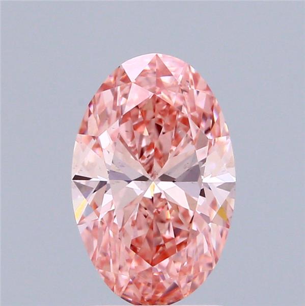 2.08 ct. oval Lab Grown Diamond front image