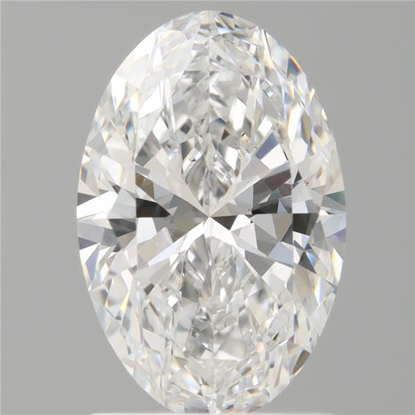 1.60 ct. oval Lab Grown Diamond front image