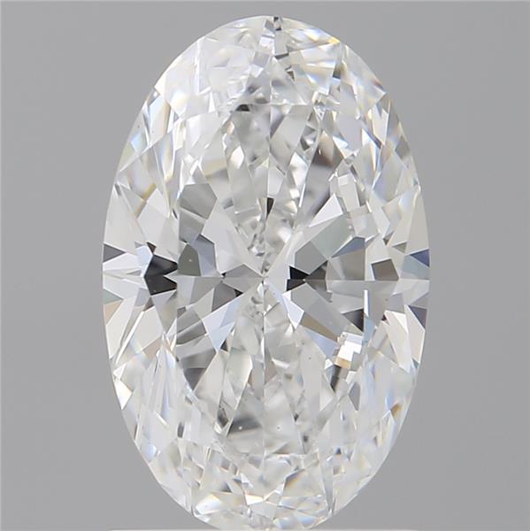 1.59 ct. oval Lab Grown Diamond front image