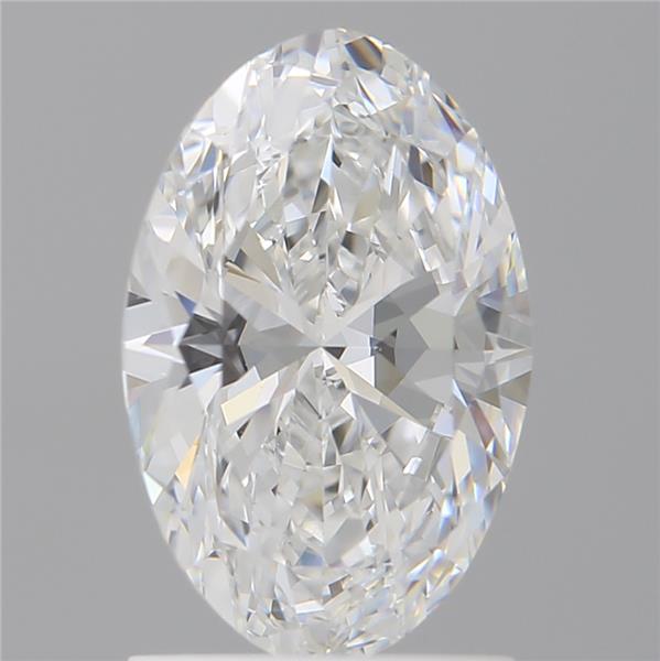 1.59 ct. oval Lab Grown Diamond front image