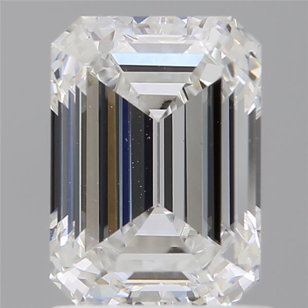 1.56 ct. emerald Lab Grown Diamond front image