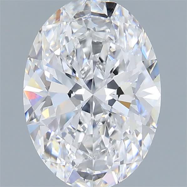 1.73 ct. oval Lab Grown Diamond front image