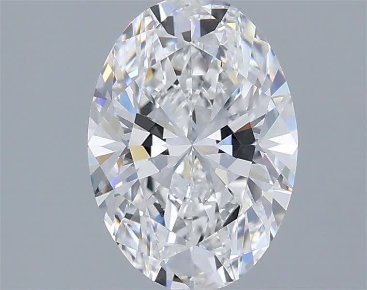1.36 ct. oval Lab Grown Diamond front image