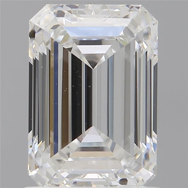 1.55 ct. emerald Lab Grown Diamond front image