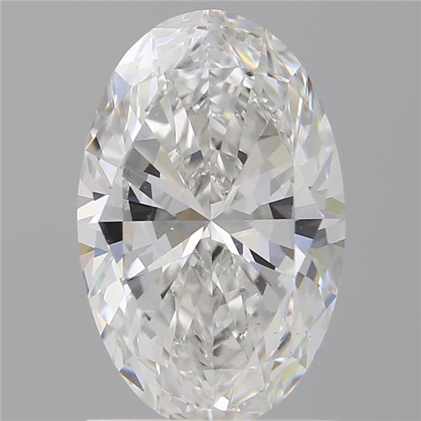 1.52 ct. oval Lab Grown Diamond front image