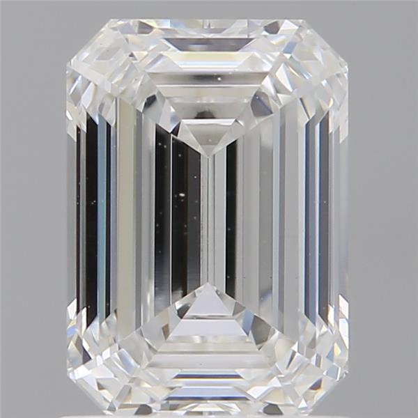 1.54 ct. emerald Lab Grown Diamond front image