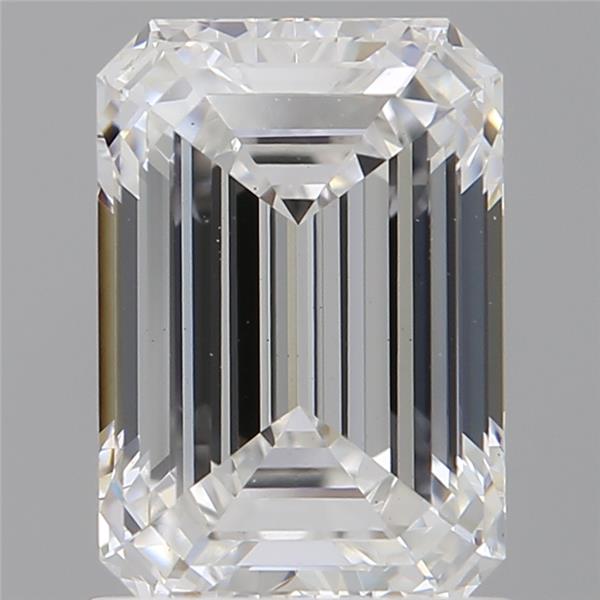 1.60 ct. emerald Lab Grown Diamond front image