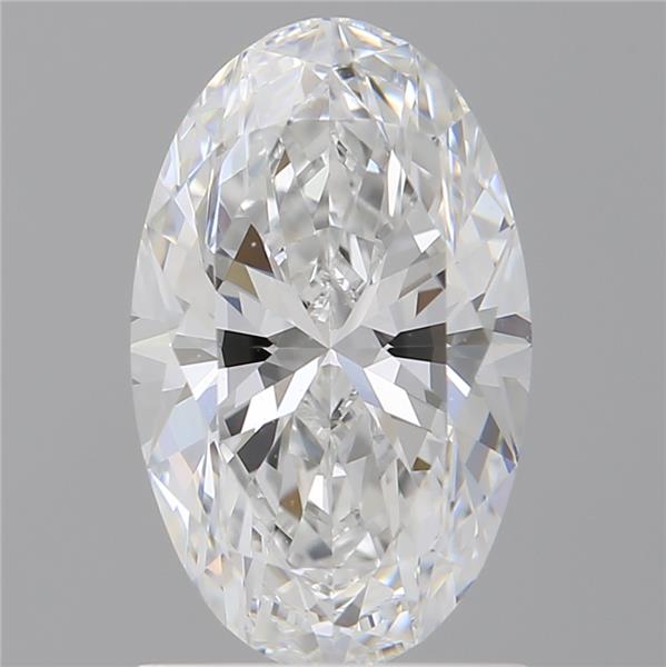 1.60 ct. oval Lab Grown Diamond front image