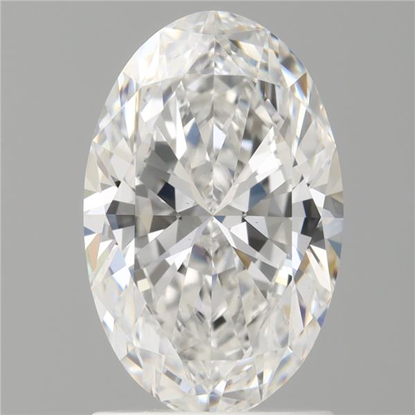 1.60 ct. oval Lab Grown Diamond front image