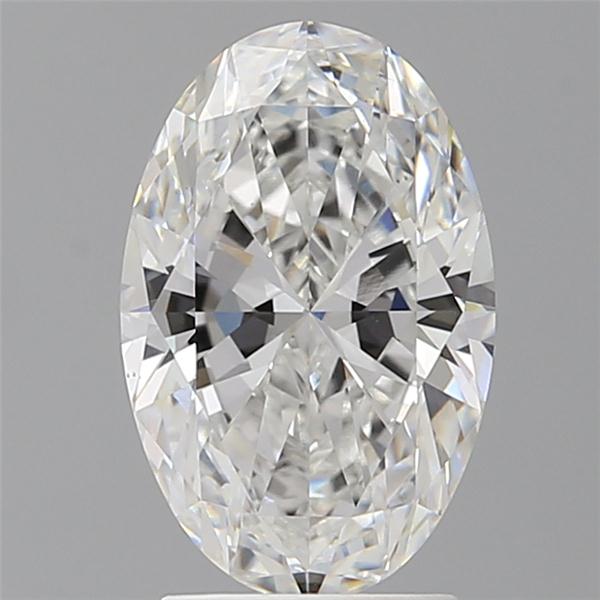 2.58 ct. oval Lab Grown Diamond front image