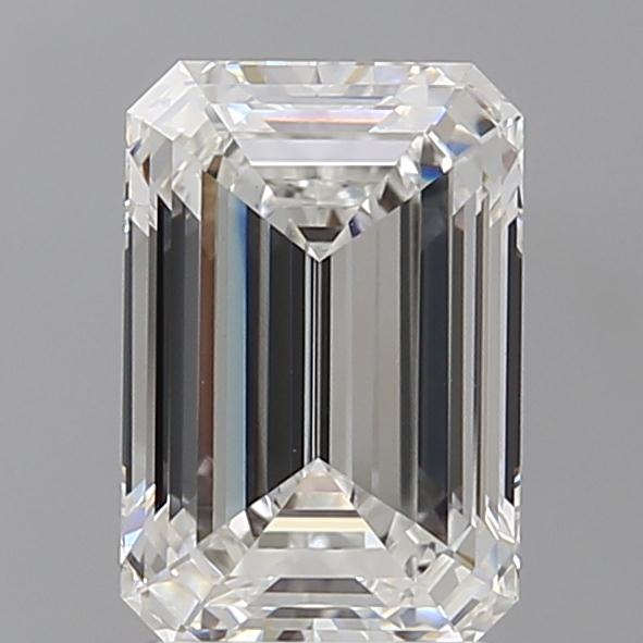2.57 ct. emerald Lab Grown Diamond front image