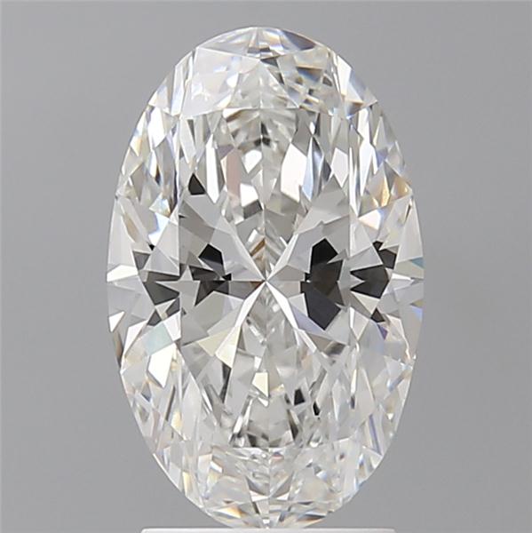 2.54 ct. oval Lab Grown Diamond front image