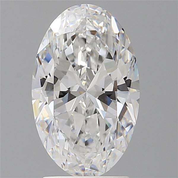 2.59 ct. oval Lab Grown Diamond front image