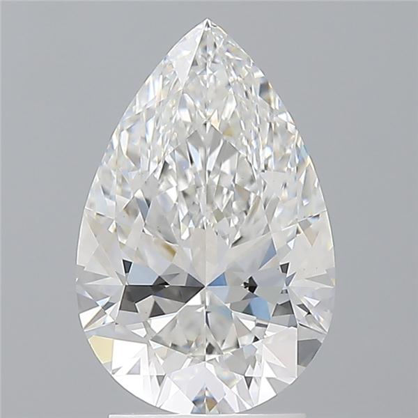 2.54 ct. pear Lab Grown Diamond front image