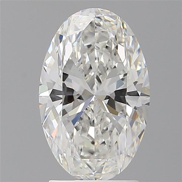 2.53 ct. oval Lab Grown Diamond front image