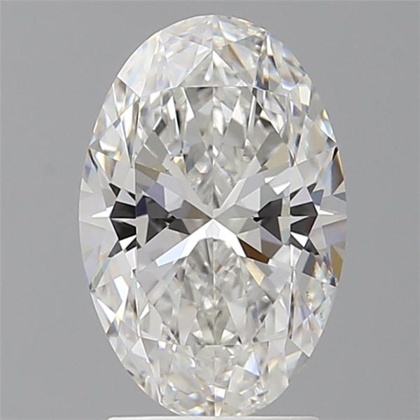 2.58 ct. oval Lab Grown Diamond front image