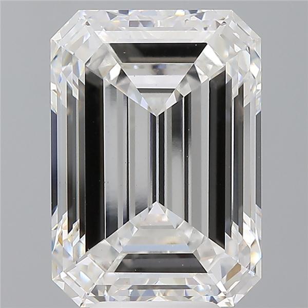 7.56 ct. emerald Lab Grown Diamond front image