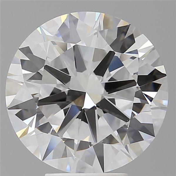5.91 ct. round Lab Grown Diamond front image