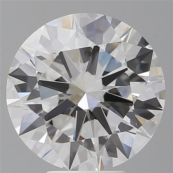 6.08 ct. round Lab Grown Diamond front image