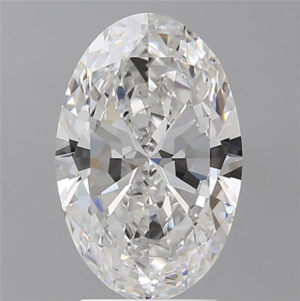 3.01 ct. oval Lab Grown Diamond front image