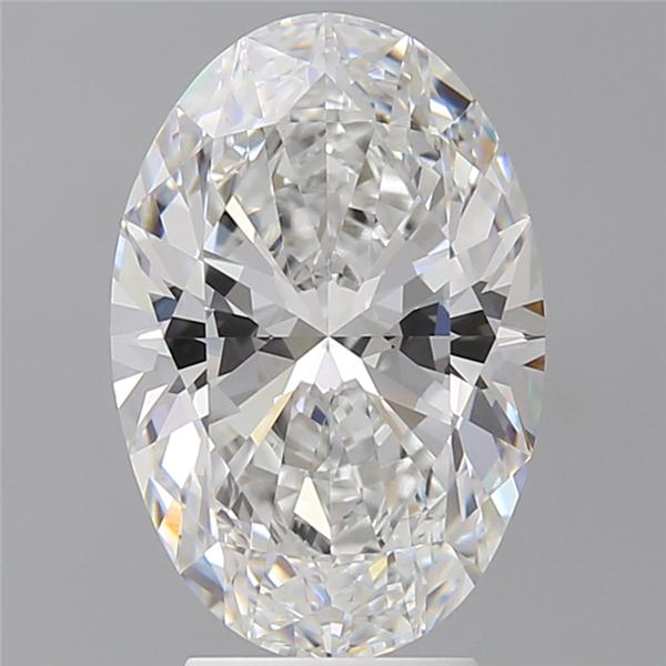 4.10 ct. oval Lab Grown Diamond front image