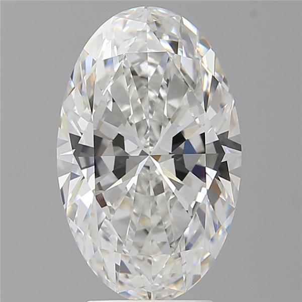 4.09 ct. oval Lab Grown Diamond front image