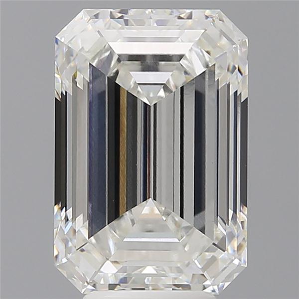 6.08 ct. emerald Lab Grown Diamond front image