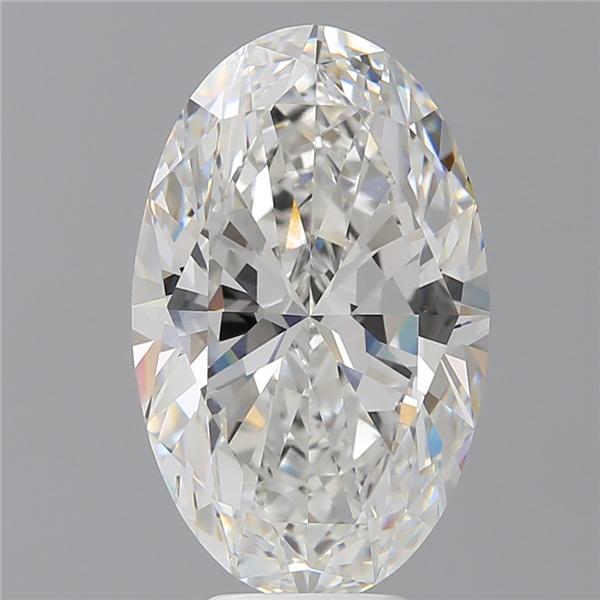 6.58 ct. oval Lab Grown Diamond front image