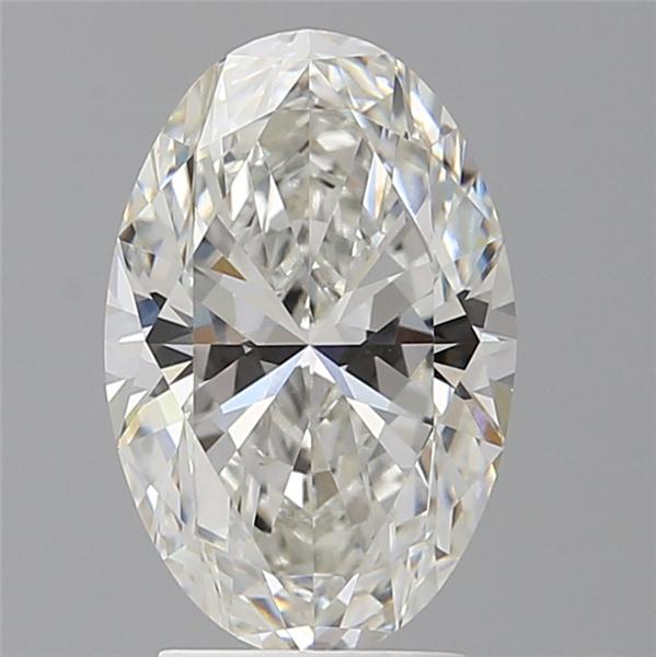 3.05 ct. oval Lab Grown Diamond front image