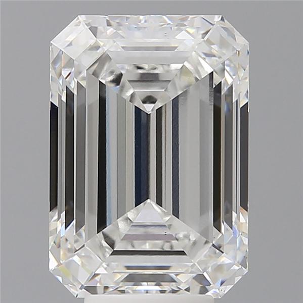 7.05 ct. emerald Lab Grown Diamond front image