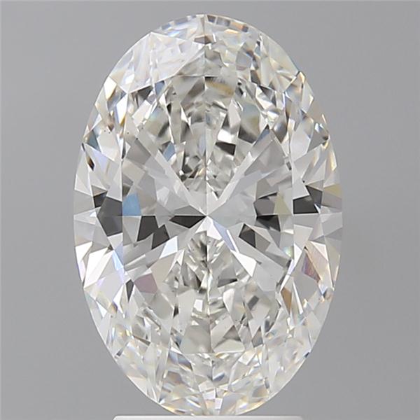 3.55 ct. oval Lab Grown Diamond front image