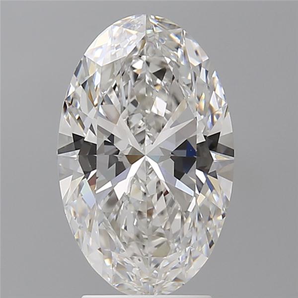 3.10 ct. oval Lab Grown Diamond front image