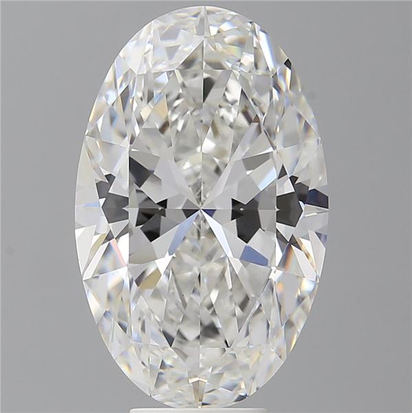 8.10 ct. oval Lab Grown Diamond front image