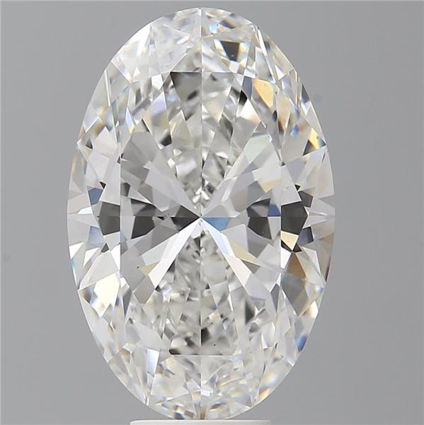 8.54 ct. oval Lab Grown Diamond front image