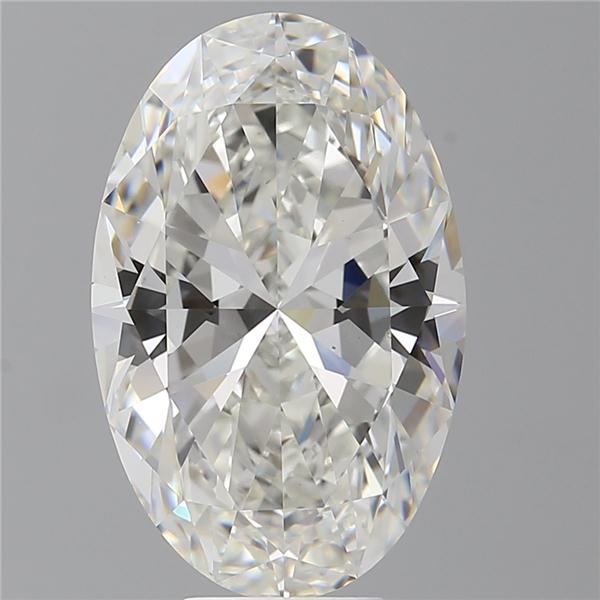 8.07 ct. oval Lab Grown Diamond front image