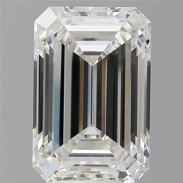 8.60 ct. emerald Lab Grown Diamond front image