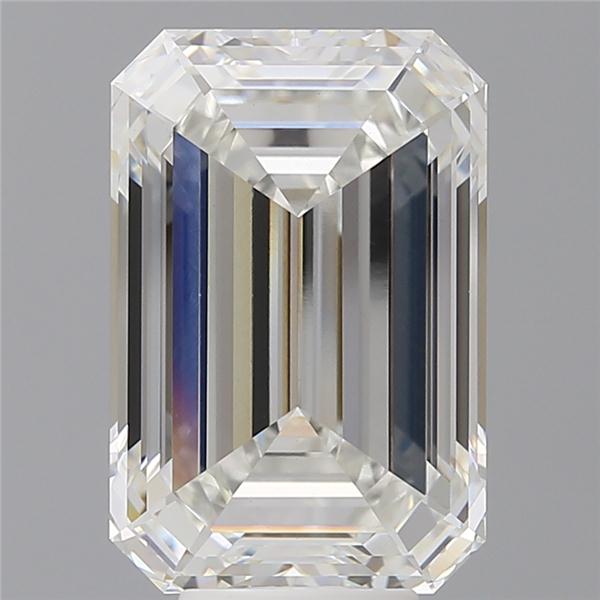 8.10 ct. emerald Lab Grown Diamond front image