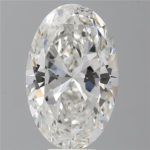 8.59 ct. oval Lab Grown Diamond front image