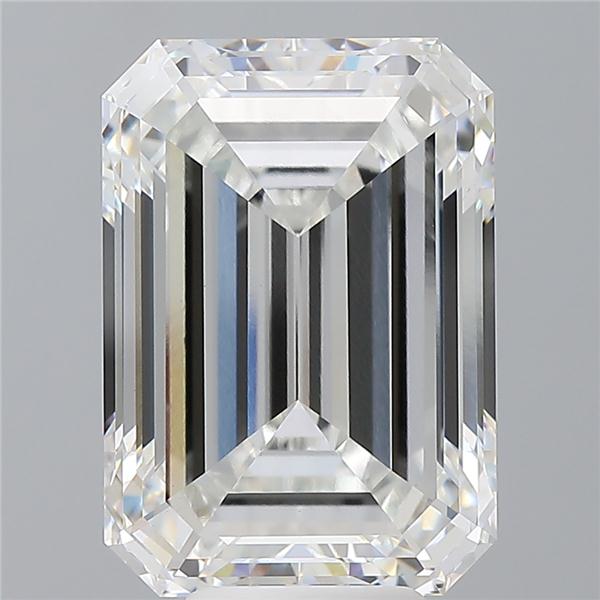 8.05 ct. emerald Lab Grown Diamond front image
