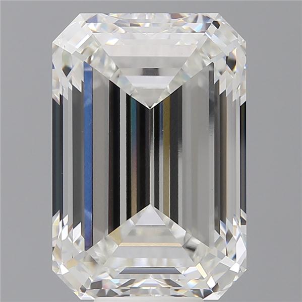 11.55 ct. emerald Lab Grown Diamond front image