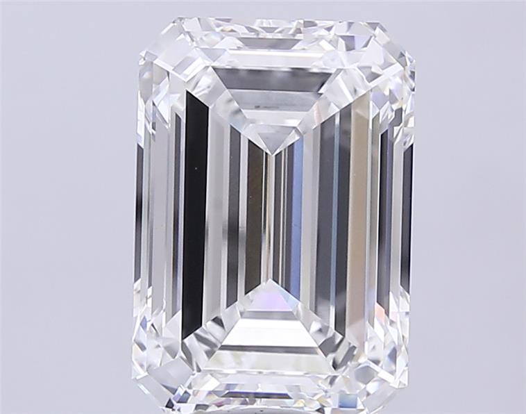 11.59 ct. emerald Lab Grown Diamond front image