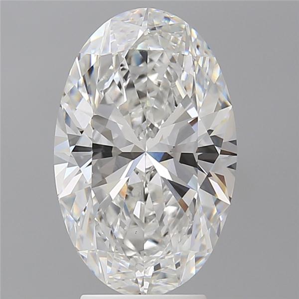 4.03 ct. oval Lab Grown Diamond front image